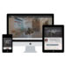 Spa Space website shown across desktop, tablet, and phone in an earlier design