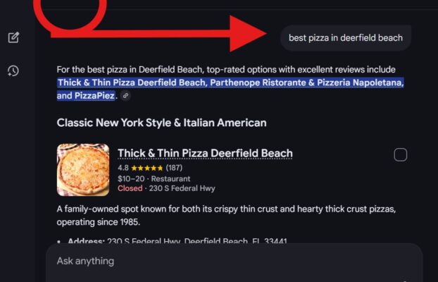 How to Obtain Organic Page One Position One Results. AI and Organic National SERP