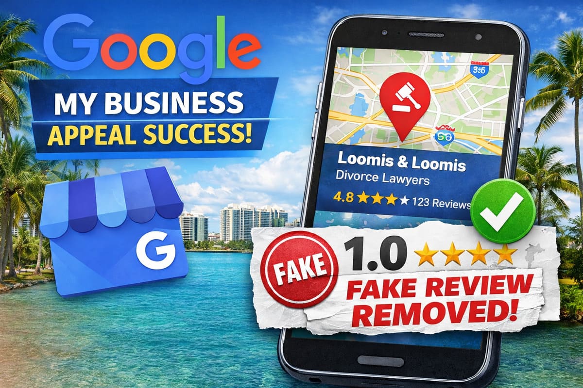 How to Use the Google Business Profile Appeal Process to Remove Fake 1-Star Reviews for Law Firms