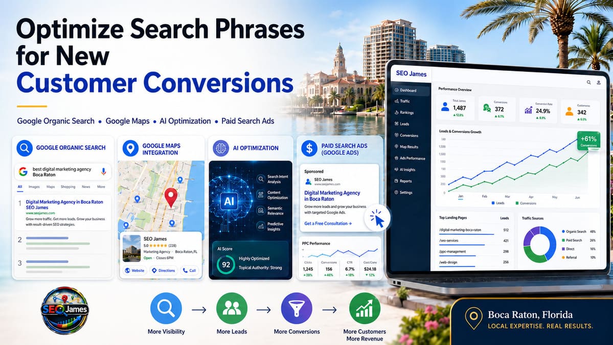 Why Optimizing Your Website Search Phrases Is Critical for New Customer Conversions