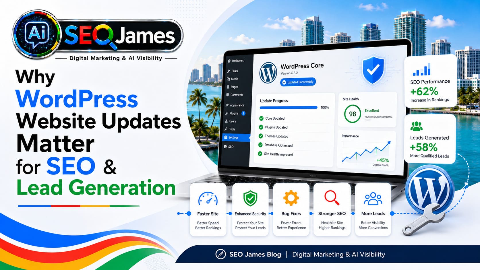 Why WordPress Website Updates Are Important for SEO and Lead Generation